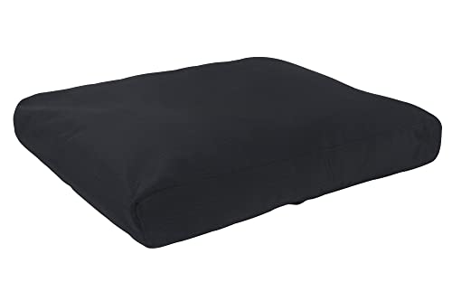 K9 Ballistics Tough Rectangle Pillow XXL Extra Large Dog Bed - Washable, Durable and Water Resistant Dog Bed - Made for Big Dogs, 40"x68", Black